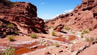 15Catamarca Argentina Hualfín Quebrada del Pozo Verde y termas de HualfínHJVHOVITUR [upl. by Rorrys]