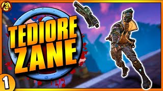 Borderlands 3  Tediore Allegiance Zane Challenge Run  Day 1 [upl. by Eusebio]