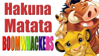 Hakuna Matata from Lion King  Steady Beat Boomwhackers [upl. by Lambard]