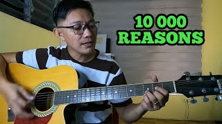 10 000 REASONS  BASIC GUITAR TUTORIAL  BEGINNERS [upl. by Zilber]