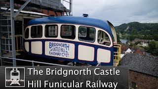 The Bridgnorth Castle Hill Funicular Railway [upl. by Tasia]