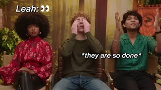 Percy Jackson cast being chaotic for 5 minutes straight [upl. by Bourgeois]