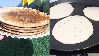 गेहूं के आटे से बनाएं पैनकेक🥞  How to make pancake at home wheat flour pancake 🥞 pancake recipe [upl. by Awra]