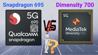 Qualcomm Snapdragon 695 5g vs Mediatek dimensity 700 5g⚡ TechToBDofficial ⭐ 695vs700 695 [upl. by Ahtanamas486]