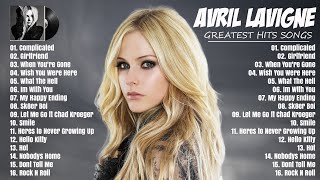 Avril Lavigne  Greatest Hits Playlist  Avril Lavigne Best Songs Playlist ❤️ [upl. by Brocky]