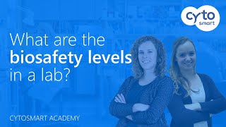 What are the different biosafety levels BSL in a lab  CytoSMART Academy [upl. by Suired]