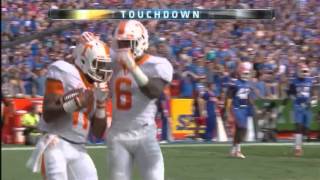 Highlights vs Florida Josh Dobbs Receiving Touchdown From Jauan Jennings [upl. by Lihp]