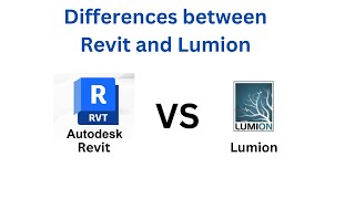 The difference between Revit amp LumionPart1 [upl. by Yzus]