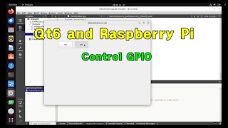 Qt6 and Raspberry Pi  5  Control GPIO [upl. by Bore490]