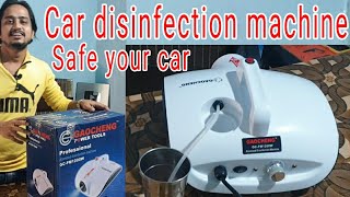 Auto disinfection fog machine for car home office etc [upl. by Ahsietal]