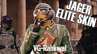 Rainbow Six Siege Ranked  The Flying Ace New Jäger Elite Skin [upl. by Volnak]