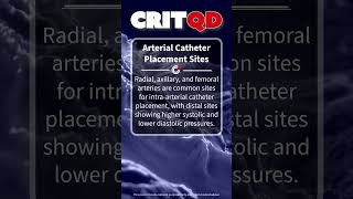 Arterial Catheter Placement Sites [upl. by Maker]