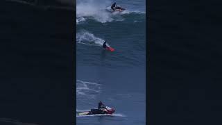 NAZARÉ FIRST SWELL OF THE SEASON full video in my channel surf bigwavesurfing nazare portugal [upl. by Bindman393]