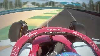 Valteri Bottas ONBOARD Q1 lap at Australia  assettocorsa [upl. by Adah]