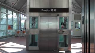 Glass Elevator in Wiehle Reston Metro Station [upl. by Iniretake]