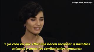 Entrevista a Tuba Buyukustun en español IWCTalks To Tuba Büyüküstün [upl. by Nilat]