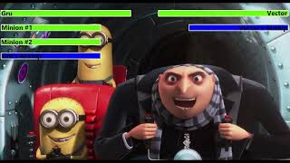 Despicable Me 2010 Airship Battle with healthbars [upl. by Phil]