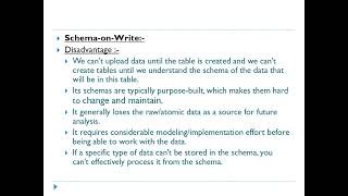 Schema On Read Schema On Write [upl. by Lorenzo]