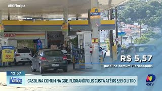 Variação nos preços dos combustíveis na Grande Florianópolis chama a atenção dos motoristas [upl. by Torie]