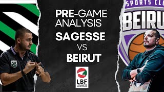 Pre Game Sagesse vs Beirut Lebanese Basketball كرة سلة لبنانية؛ بيروت ضد الحكمة [upl. by Revlis818]