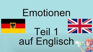 Emotionen lernen Englische Vokabeln  Teil 1 [upl. by Lleval807]