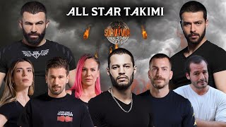 SURVİVOR ALL STAR 2024 TAKIMI [upl. by Bertasi]