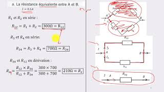 015 seance 14 Ch 4 Conducteurs Ohmiques Exercices partie 5 [upl. by Alexandria]