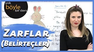 7Sınıf Türkçe  Zarflar Belirteçler [upl. by Oynotna]