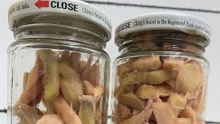 Sirke Wala Adrak ka Achar ❤️Adrak ka Achar Kaise Banta Hai Ginger Pickle  Winter Special Recipe [upl. by Wilsey]