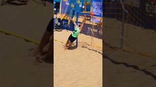 EPIC Beach Handball Action 😱🤸‍♀️ handball beachhandball håndbold [upl. by Eeb]