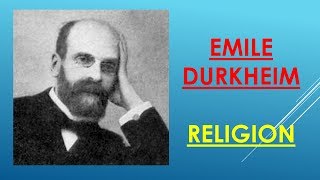 Sociology for UPSC  Durkheim  RELIGION  Lecture 73 [upl. by Audras]