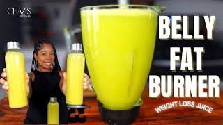 PINEAPPLE DETOX amp WEIGHT LOSS JUICE RECIPE  BENEFITS  I LOST 30 LBS IN 3 WEEKS [upl. by Ebanreb]