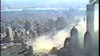 WTC Attack September 11 2001 from New York Police Helicopter [upl. by Roswald]