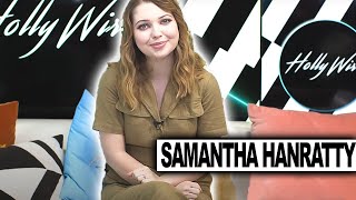 Samantha Hanratty Spills The Tea On New Fiance amp More  Hollywire [upl. by Duj178]