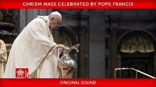 28 March 2024 Chrism Mass  Pope Francis [upl. by Javier]