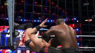 Mike Tyson destroys everyone in the steel cage towers [upl. by Yuria456]