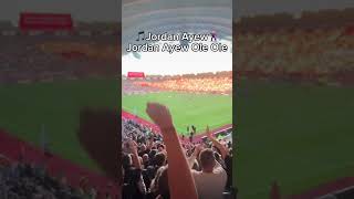 Jordan Ayew Chant 🎵🕺 leicestercity lcfc premierleague footballshorts [upl. by Remas]