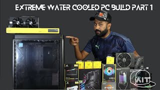 Extreme Custom Water Cooled PC Build part 1 [upl. by Mayhs]