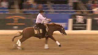 Clinton Anderson and Roll One Smoke One 2022 Cactus Reining Classic Derby [upl. by Alul117]