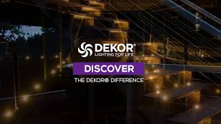 Discover the DEKOR® Difference  DEKOR® Lighting [upl. by Brittne]