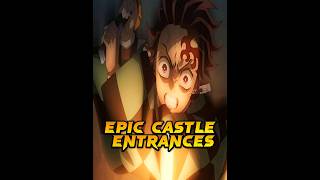 Epic Castle Entrances anime demonslayer infinitycastle [upl. by Frodina]