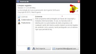 ARGENTE REGISTRY CLEANER potente ELIMINADOR de REGISTROS OBSOLETOS [upl. by Naraa]