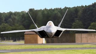 US F22 Pilot Performs Insane Vertical Take Off [upl. by Ecnaled]