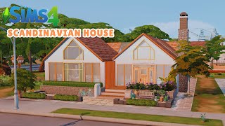 Scandinavian House  Speed build  Sims 4 [upl. by Nivle]