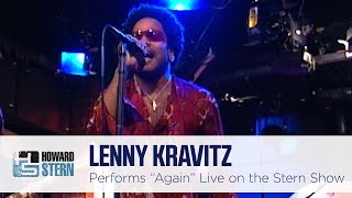 Lenny Kravitz “Again” Live on the Stern Show 2001 [upl. by Dukie]