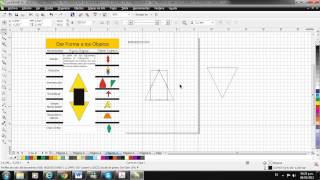 Intersección en Corel Draw [upl. by Kralc]