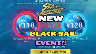 Surprising new Server vs Server Black Sails Event Sea of Conquest [upl. by Hajile298]