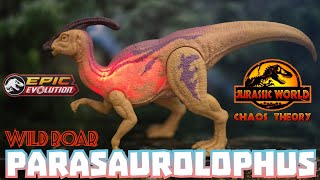 Jurassic World Chaos Theory Wild Roar Parasaurolophus Review 2024 epicevolution [upl. by Woodward235]