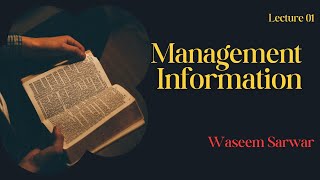 ACCAMA2 Lecture 1  management information By Waseem Sarwar [upl. by Blumenthal]