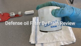 Defense oil filter review [upl. by Nivalc933]